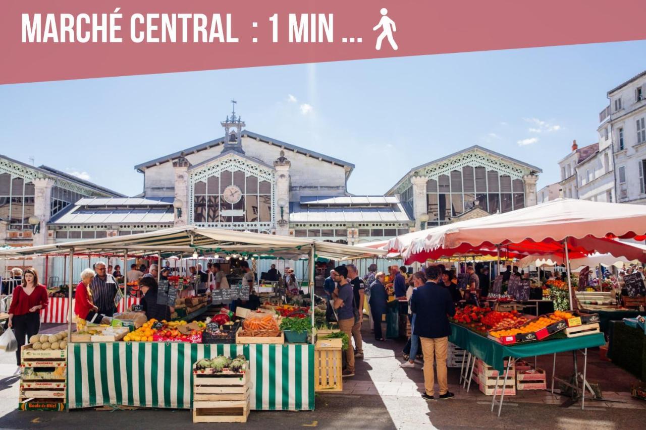 Ღ Marche Central • Au Coeur De Ville & Spacieux Ла Рошел Екстериор снимка
